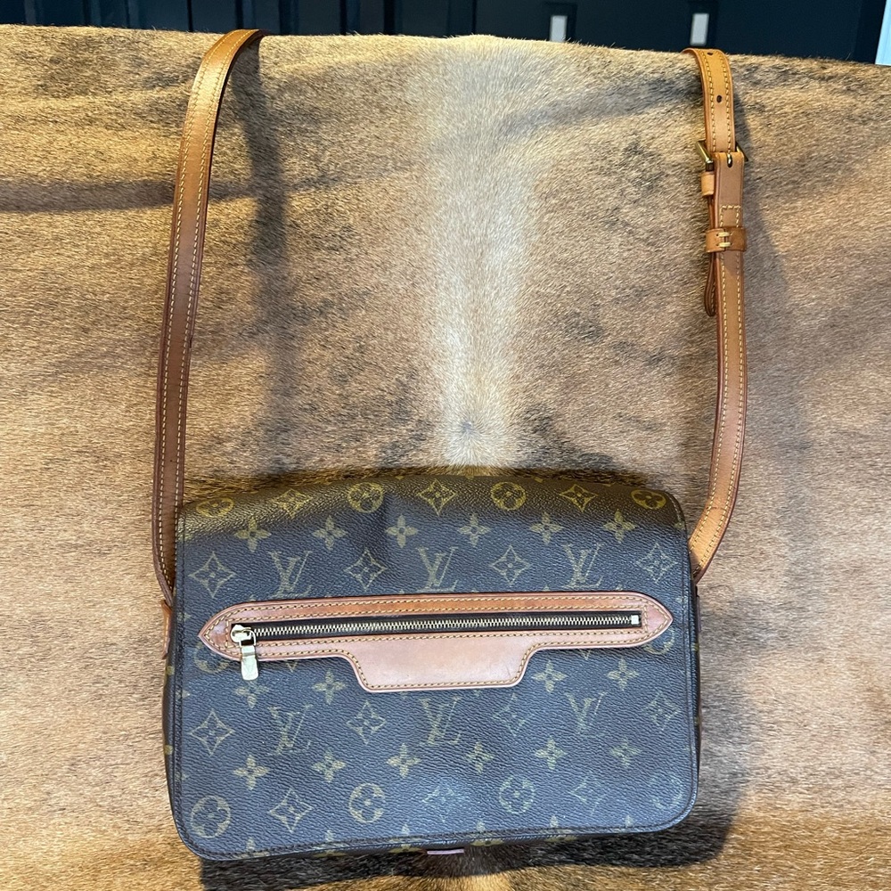 Louis Vuitton Saint Germain Monogram Canvas Crossbody Bag